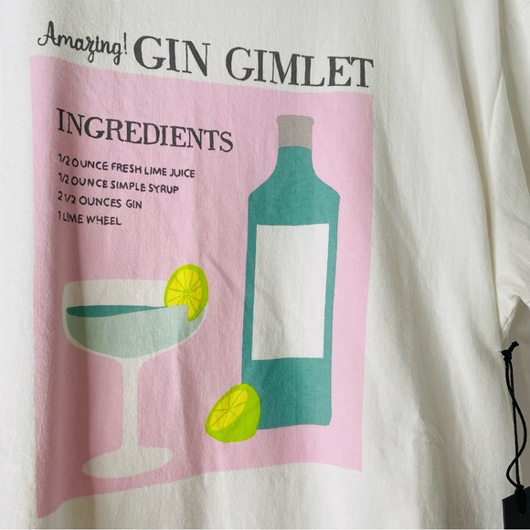 WILDFOX Gin Gimlet Jamie Tee NWT - Picture 5 of 8